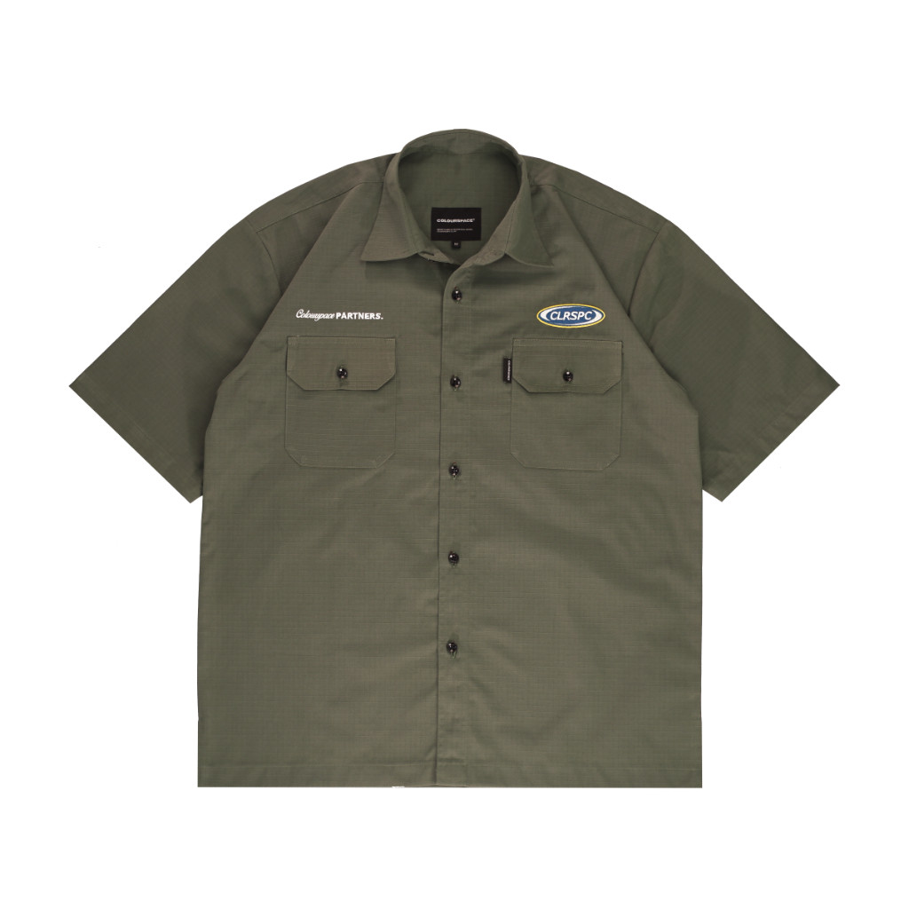 FR54E Workshirt Colourspace - Fourd - Olive