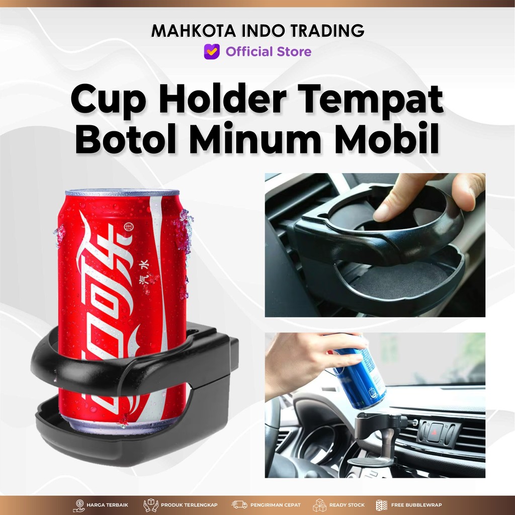 Cup Holder Mobil / Tempat Botol Minum Mobil Ac Dingin Top UNIVERSAL