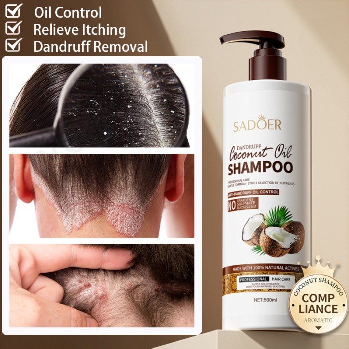 Shampo anti ketombe Penghilang ketombe dan gatal Obat psoriasis - 1 pcs