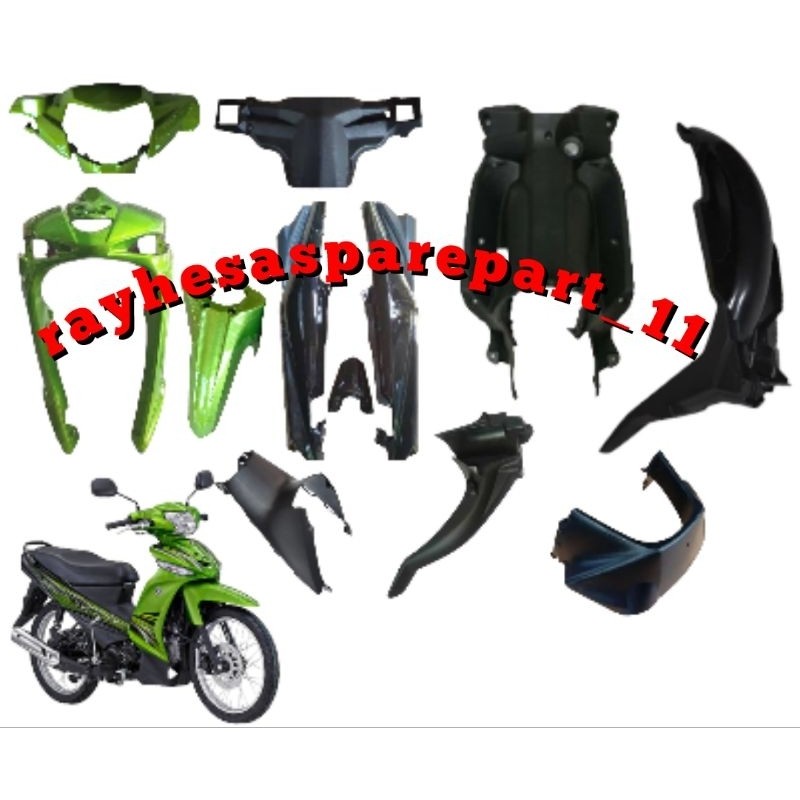 Cover full body vega ZR kasar halus full set body Vega ZR  2009 2013 baru+ stiker terlaris