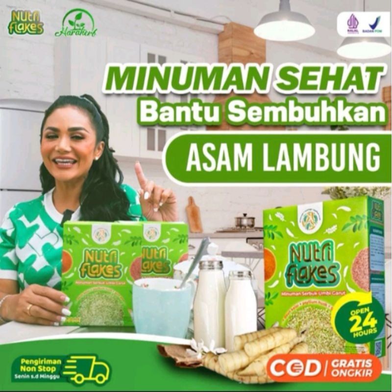 

Nutriflake Sereal Atasi Asam Lambung Maag Kronis