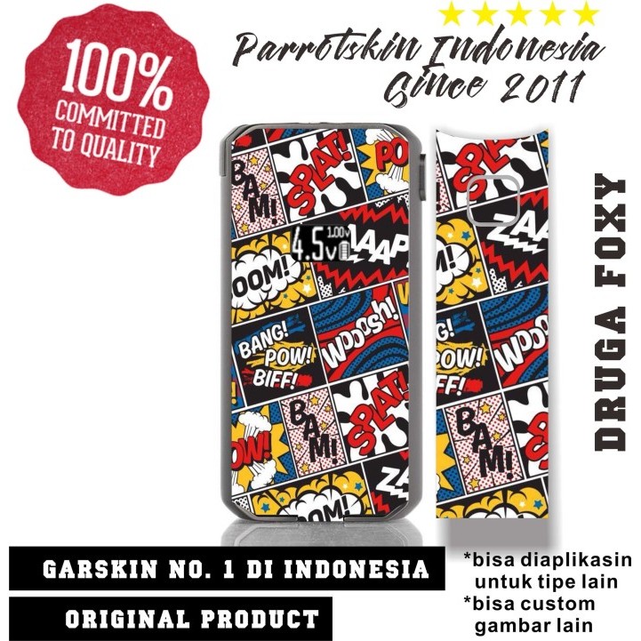 

Garskin Skin Druga Foxy Comic Art BIsa custom