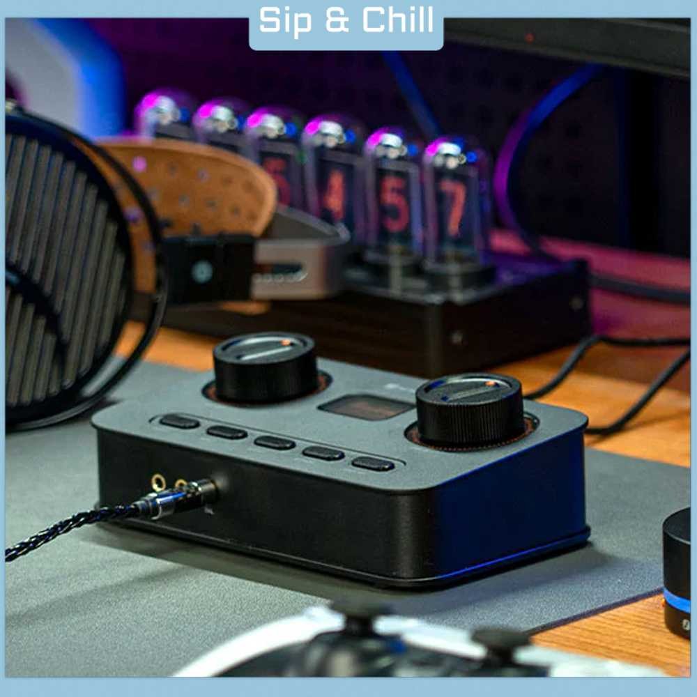 Audio Amplifier Headphone Hi-Fi Gaming DAC Bluetooth LCD Display - K7