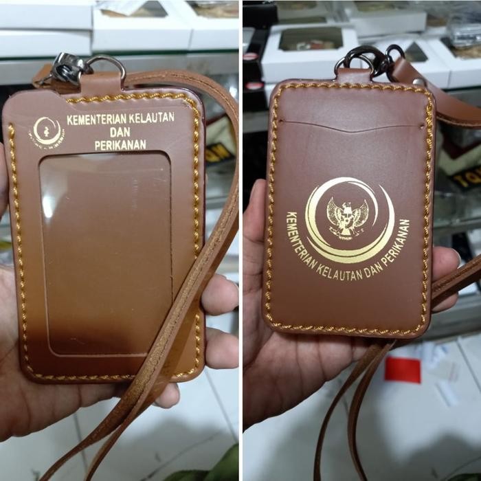 

READY Name Tag Id Card holder KKP - Cokelat