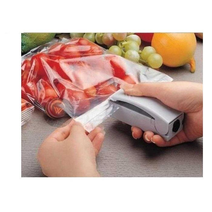 Sealer Mini Plastik Portable Hand Sealer Perekat Plastik Alat Press
