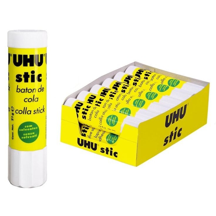 

Lem UHU Stic 8,2 Gr / 21 Gr / 40 Gr (Per Pack)