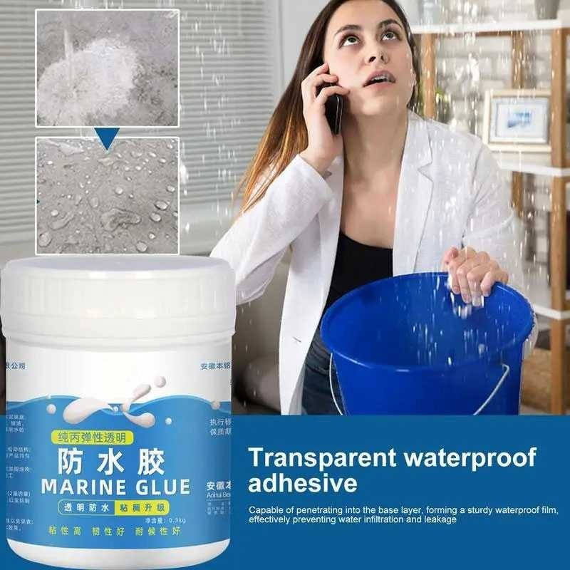 

Lem Transparan Anti Bocor dan Rembes Transparant untuk Atap Keramik Pipa Dinding Lem Waterproof Menutup Kebocoran