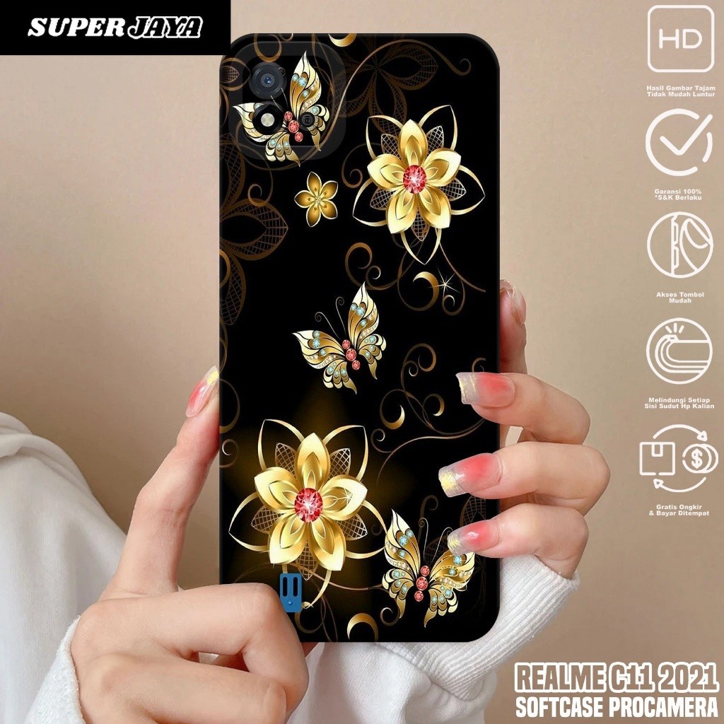 Case REALME C11 2021 - Casing Hp REALME C11 2021 Motif KP - Silikon Hp REALME C11 2021 - Kondom Hp R