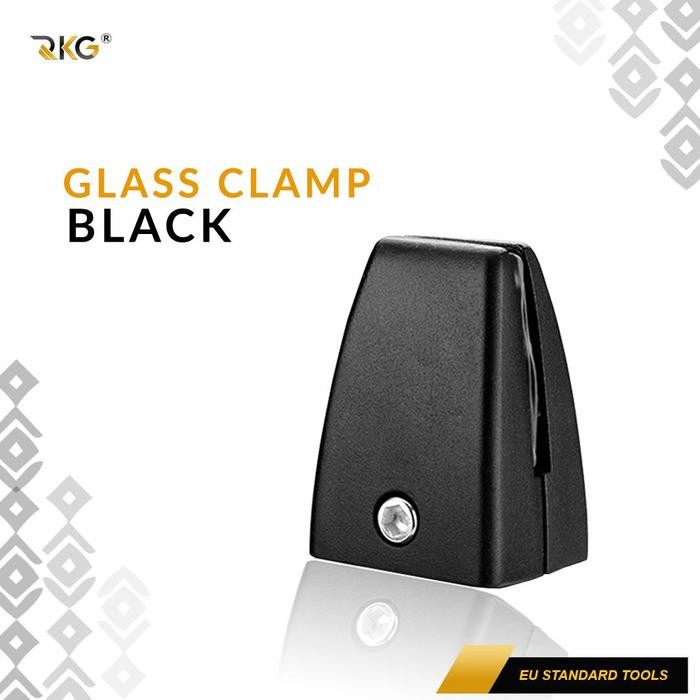 RKG Penyekat Meja Penjepit Kaca Partisi Klem Bracket