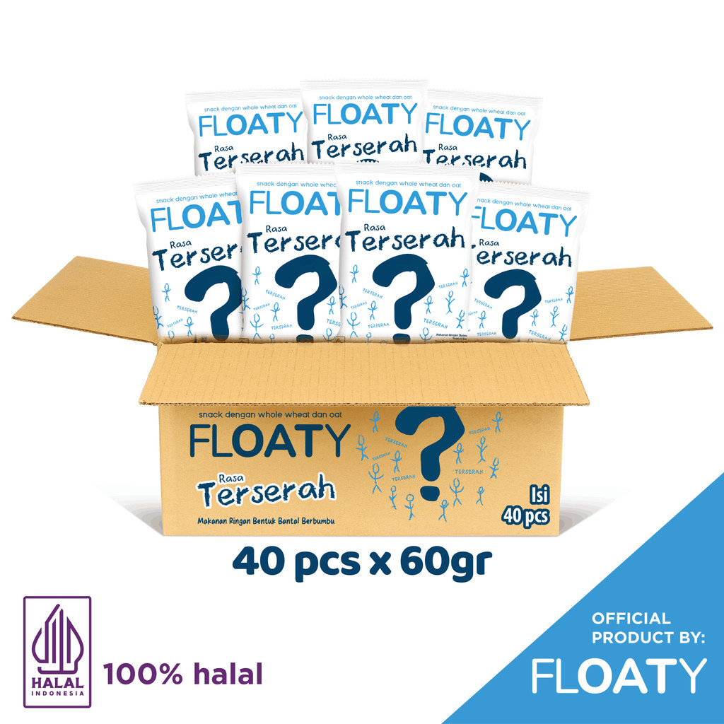 

PAKET TERSERAH LU - 40 pcs Floaty Snack Terserah 60 gr