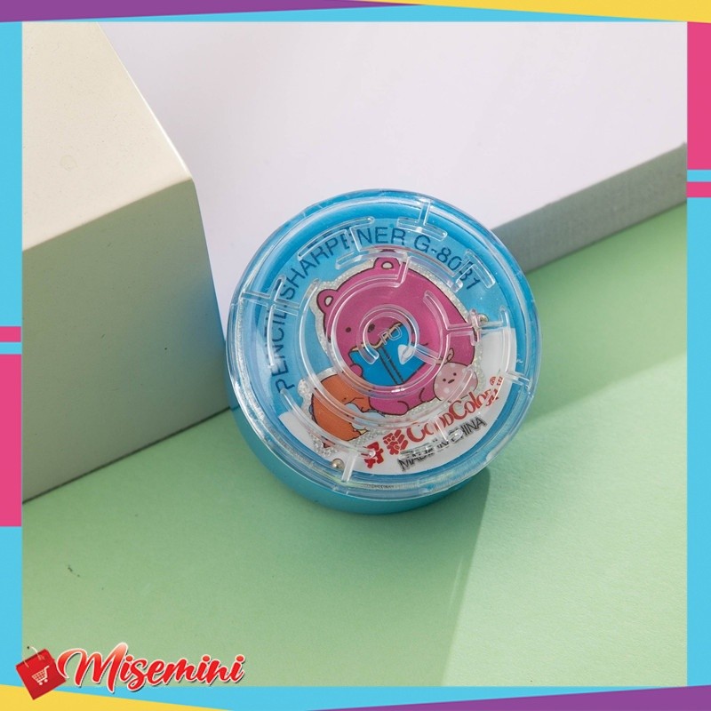 

2 In 1 Rautan Serutan Sharpener Bulat Pastel Color Rautan 753