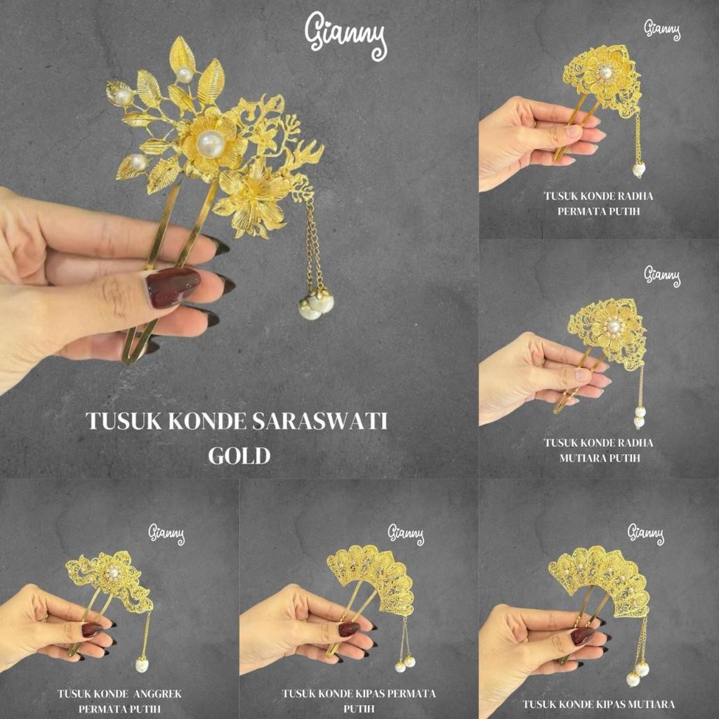 TUSUK KONDE ALPAKA/ tusuk konde bali / hiasan sanggul