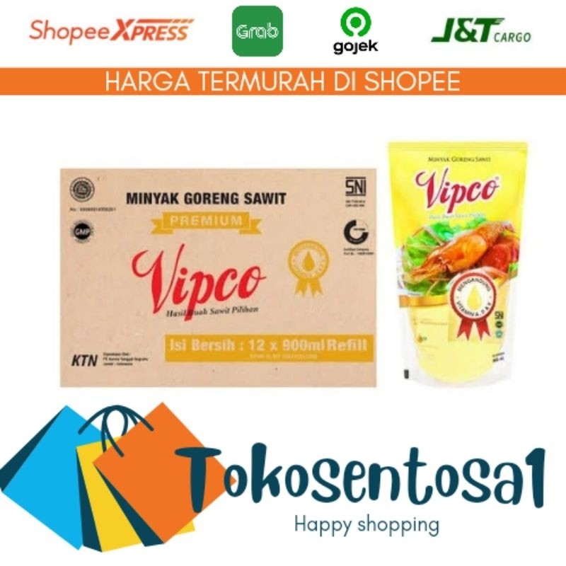 

MINYAK GORENG VIPCO / GRANDCO 900ml / 1 DUS