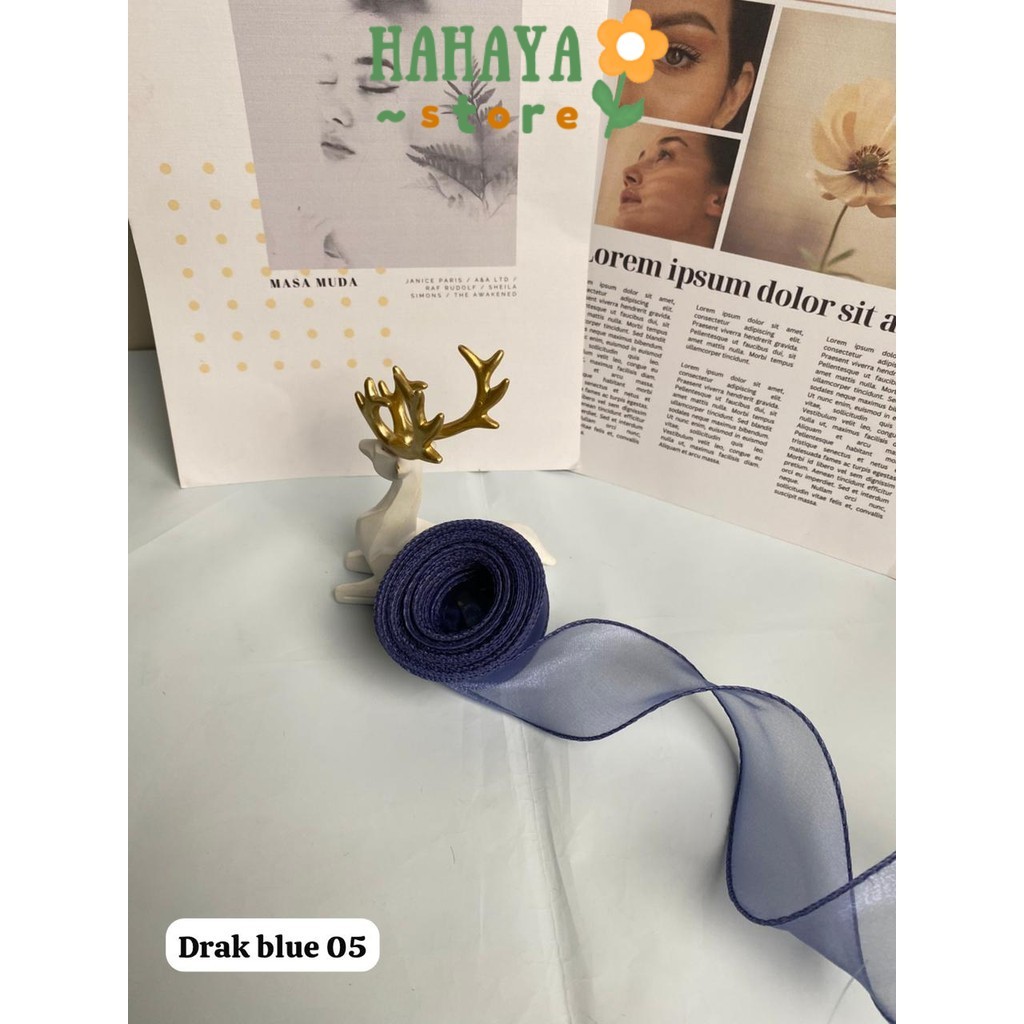 

HAHAYA - PTA9 SIMPLE Modern Pita Kado 4cm/Pita Dekorasi Buket