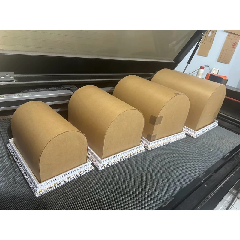 Kotak Seserahan Akrilik 4 pcs atau 1 set