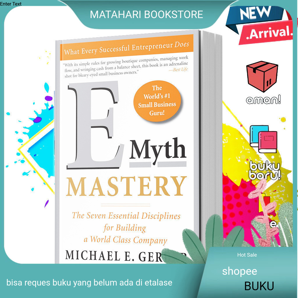 Buku E-Myth Mastery by Michael E. Gerber