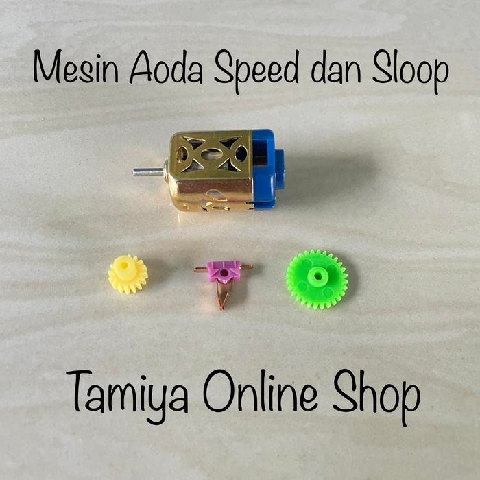 Mesin Dinamo Aoda Speed dan Dinamo Tamiya Sloop Full Engine Balancing