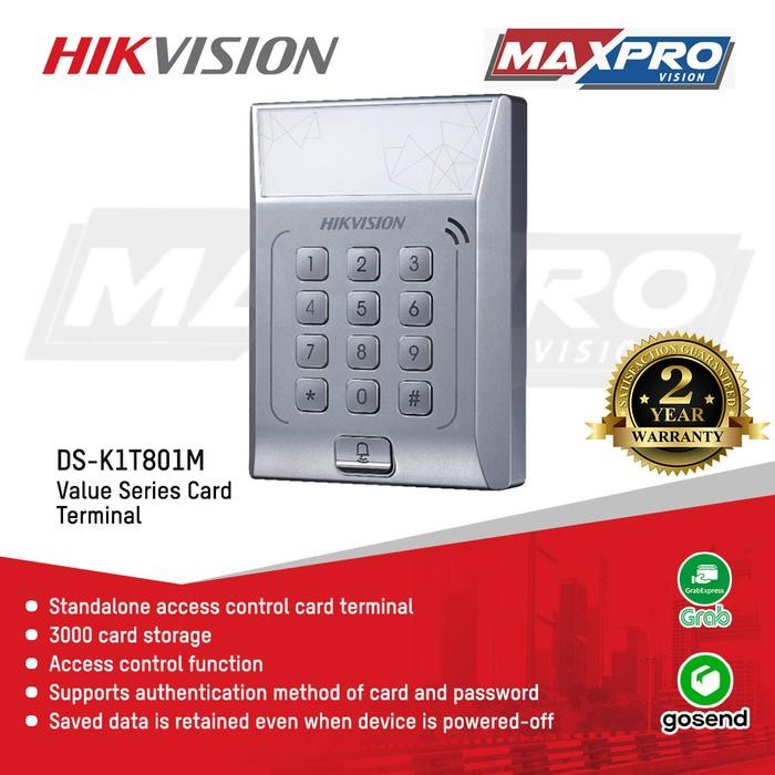 

DS-K1T801M - HIKVISION ACCESS CONTROL