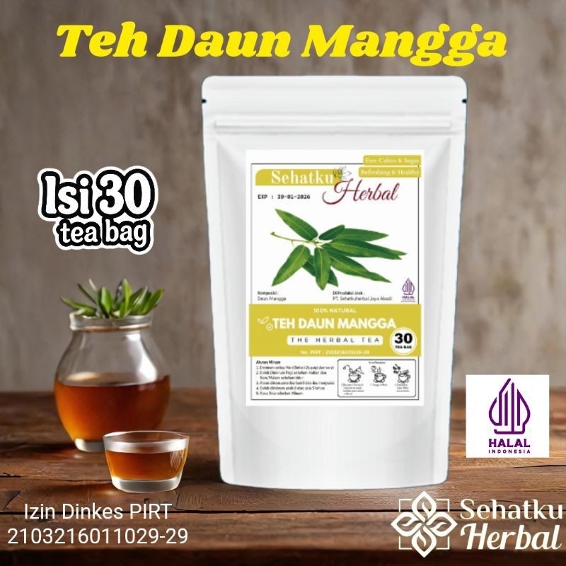 

SEHATKUHERBAL Teh Daun Mangga isi 30 tea bag