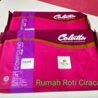 

COLATTA DARK CHOCOLATE 1KG COMPOUND COKELAT BATANG CHOCO KG