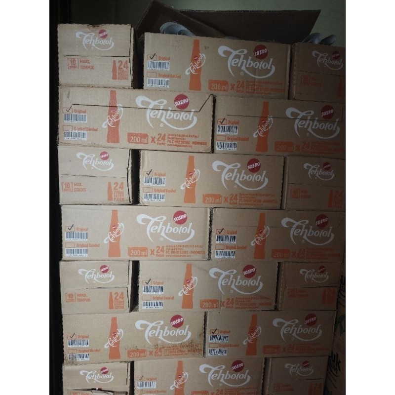 

Teh Botol Sosro 200ml Bentuk Kotak Isi 24Pcs