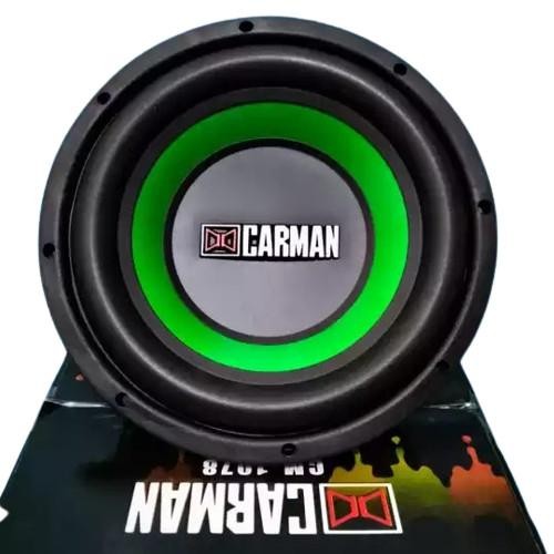 Subwoofer 10 inch double coil Carman 1078 Speaker Mobil - HIJAU
