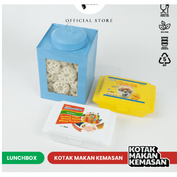 SID KOTAK BEKAL BENTUK KEMASAN SNACK LUCU LUNCH BOX LUCU BPA FREE FOOD GRADE KOTAK MAKAN LUCU MODEL 