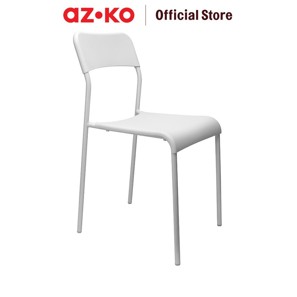 AZKO Soleil Kenn Kursi Banquet - Putih Tempat Duduk Serbaguna Multipurpose Chair Kursi Kondangan Ban