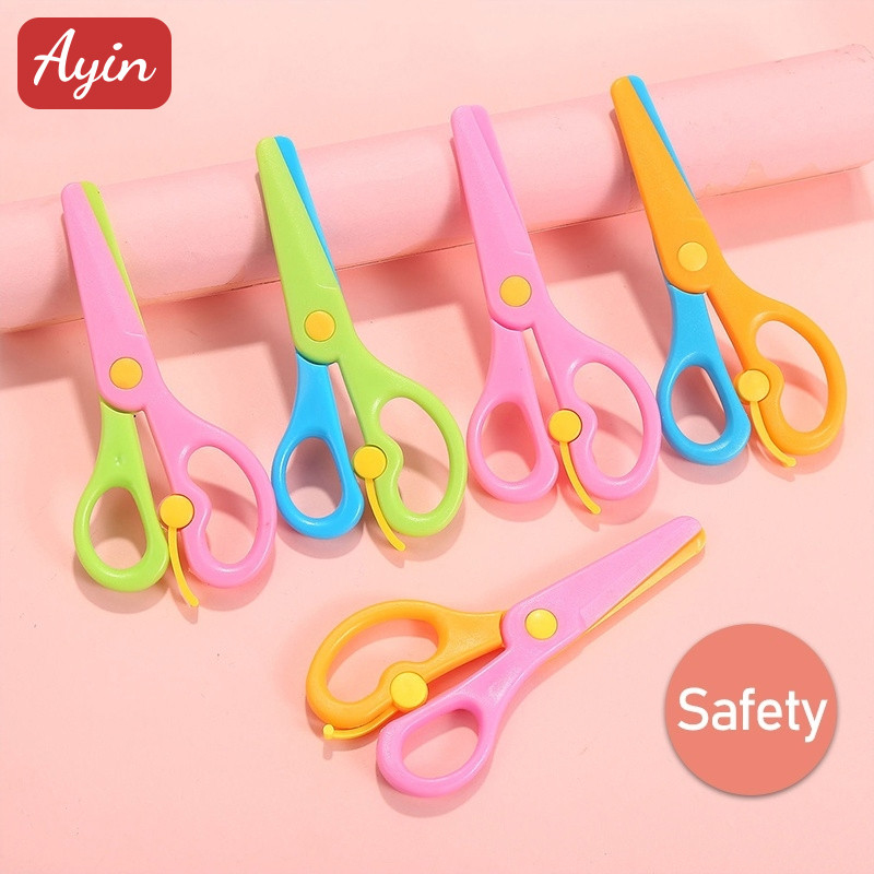 

Gunting Anak Plastik /GUNTING MINI AMAN UNTUK ANAK/PAPER SCISSORS FOR KIDS