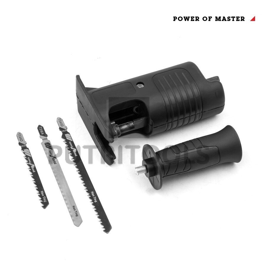 Konektor Modifikasi Bor Listrik Tangan Jadi Mesin Gergaji Adapter Mesin Jig Saw Adaptor Bor gergaji 