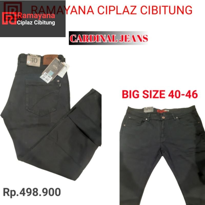 CELANA PANJANG JEANS PRIA BIG SIZE CDL BY CARDINAL JEANS