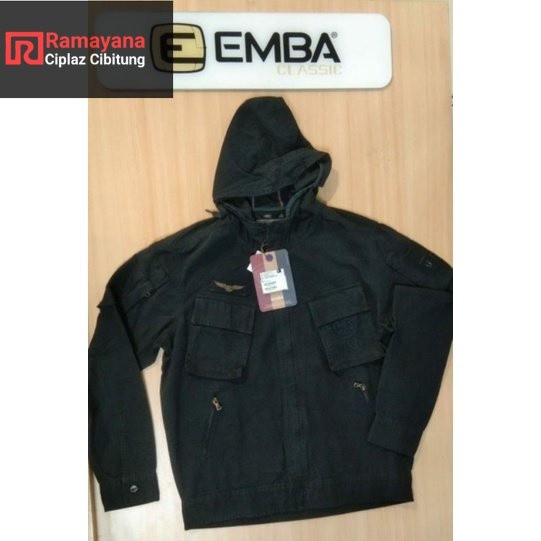 Jaket Pria Emba Casual / Real Pic