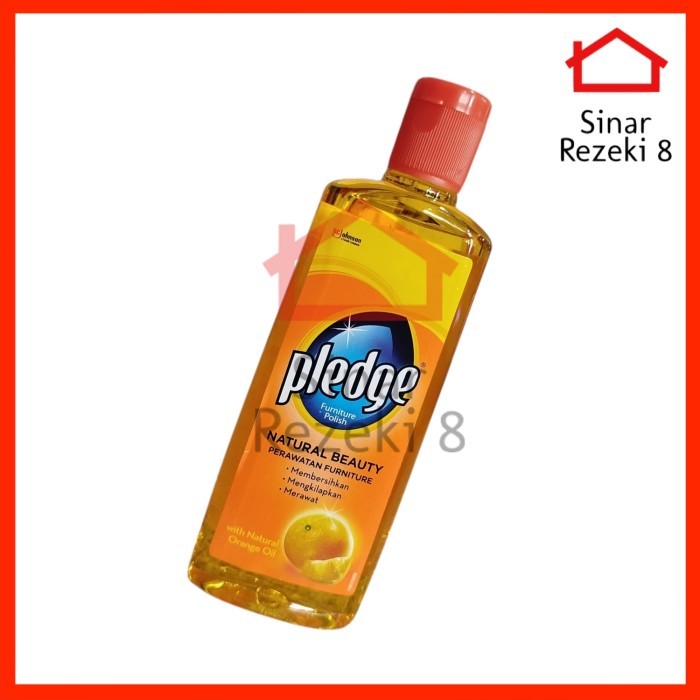 Lemon Pledge 160 gr / Furniture Polish Minyak Mengkilapkan Kilap Poles Kayu .