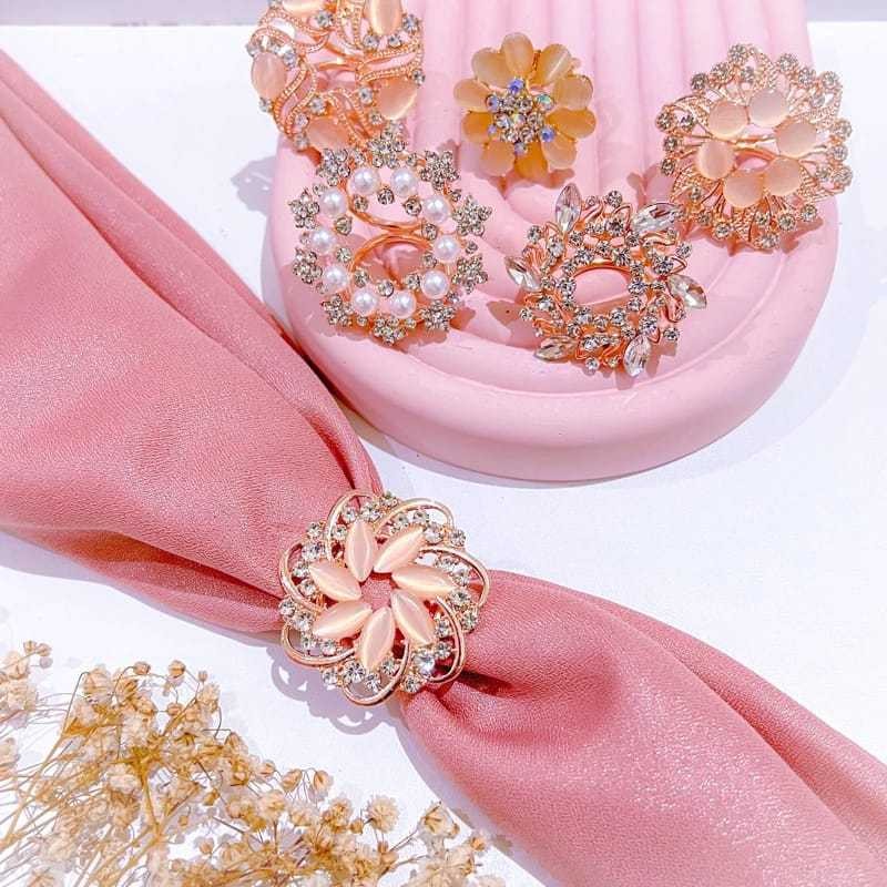 RING JILBAB / RING HIJAB MEWAH / RING JILBAB PREMIUM / KARGO AKSESORIS