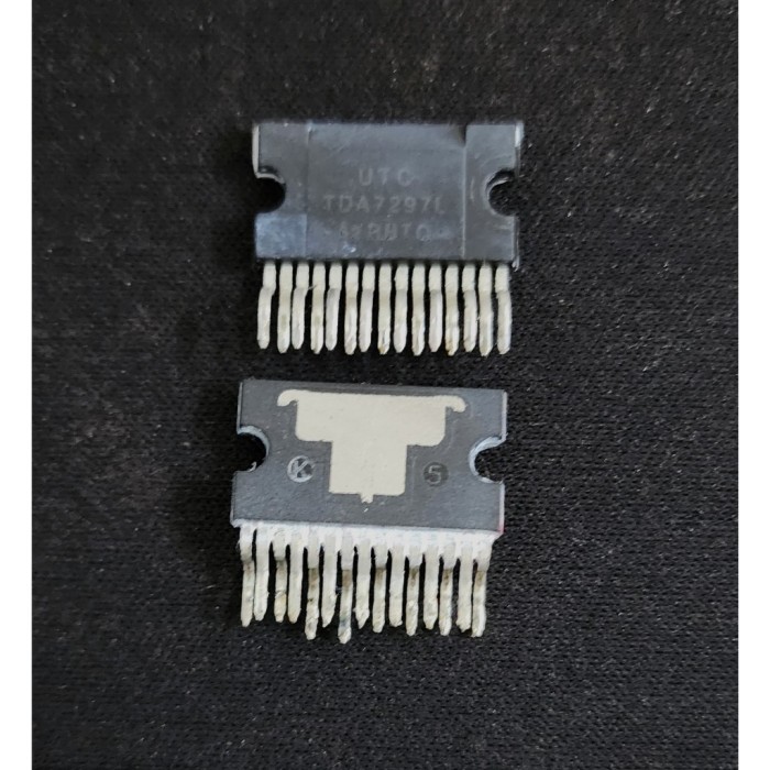 GS99 IC UTC TDA7297L TDA7297 L 10W Dual Bridge Amplifier - Cabutan Bagus Original HZIP-15A
