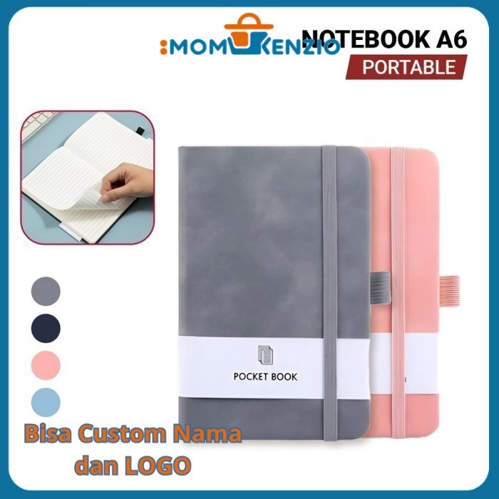 

PocketBook Notebook Notepad A6 A 6 Mini Portable Buku Catatan Jurnal Agenda Planer Blinder Diary Aesthetic Mini Pocket Book Buku Catatan Kecil Agenda Tali Daily Book Bisa Custom Nama Atau Logo Perusahaan Cocok Untuk Souvenir Meeting Perusahaan Wisuda