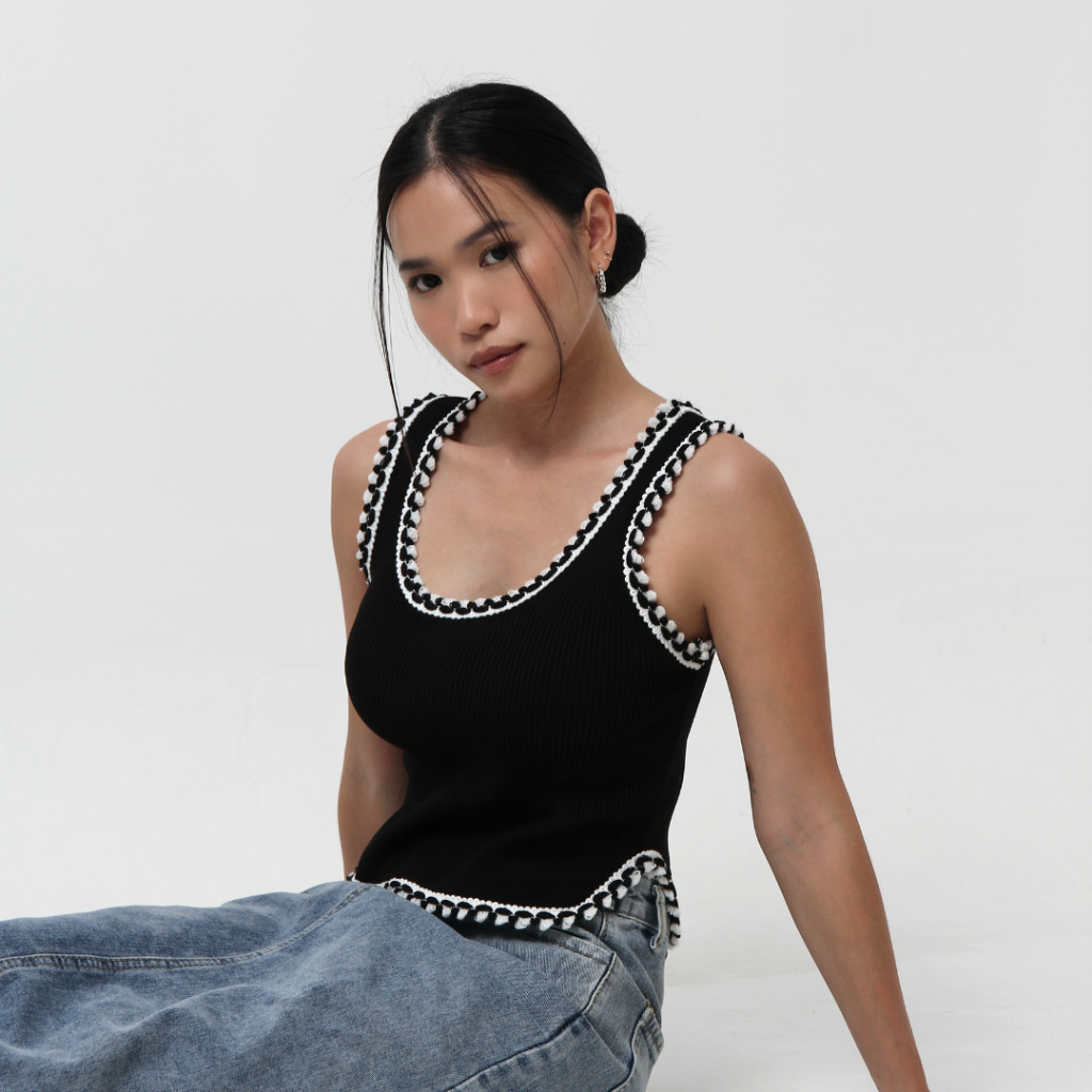 Wear My Kind | ONYX Echo Tank Top | Atasan Wanita | Casual Top | Knit Tank Top