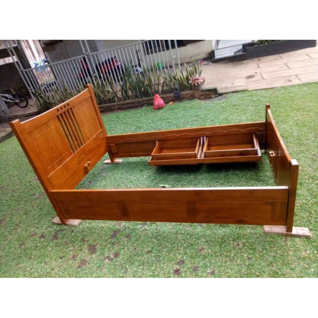 Dipan divan Sorong dengan sandaran (120x200) - Natural