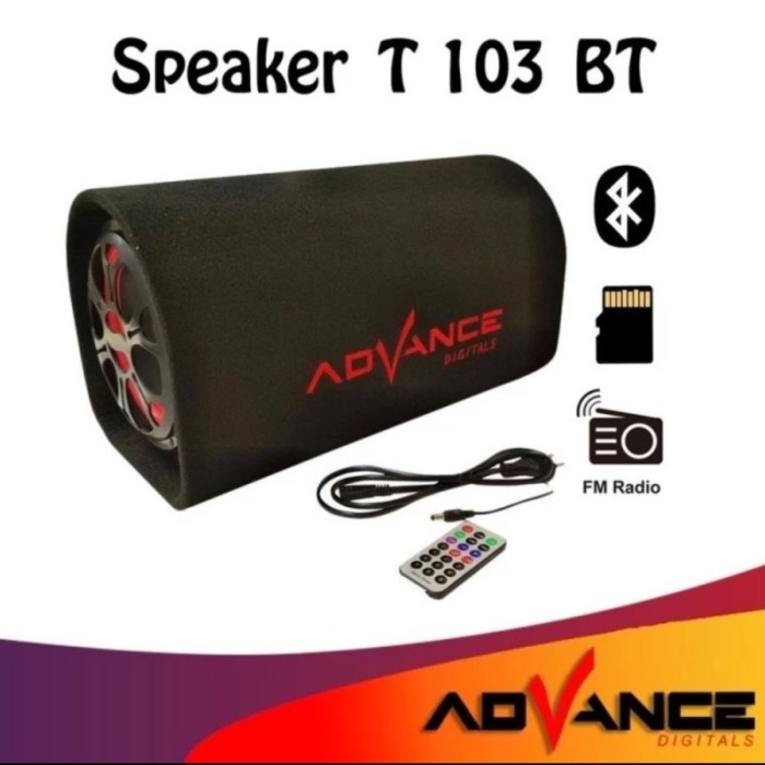 Advance Speaker Aktif T103 BT Bluetooth 8Inch