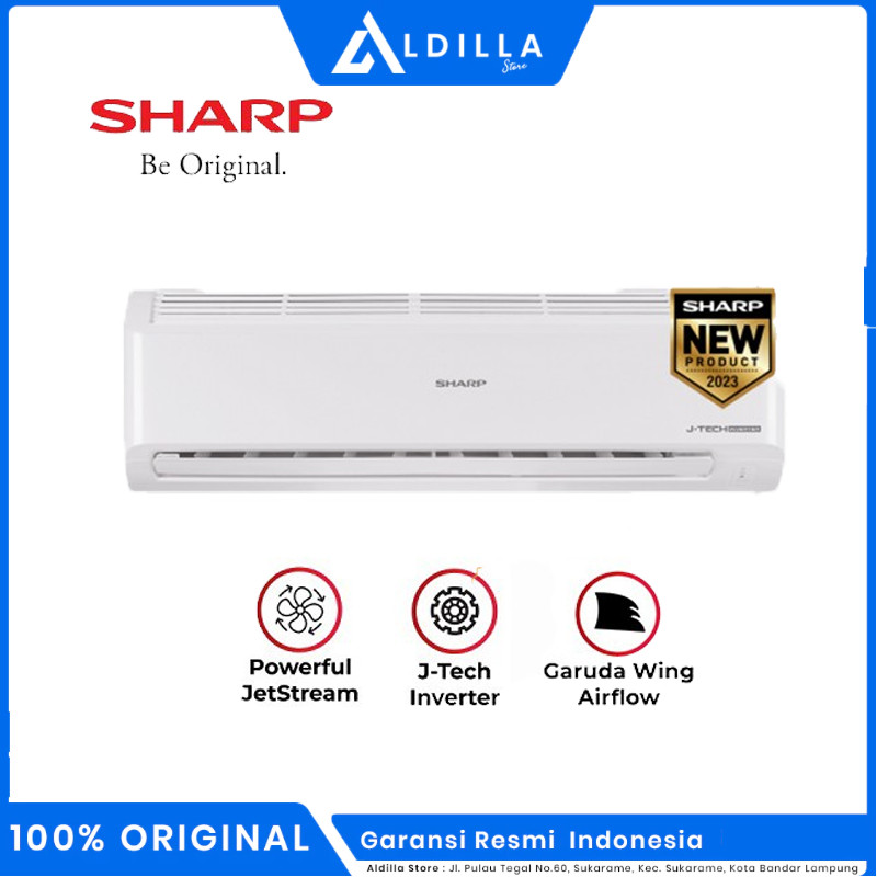 AC SHARP 1/2 PK INVERTER AH-X6BEY J-TECH INVERTER GARANSI RESMI