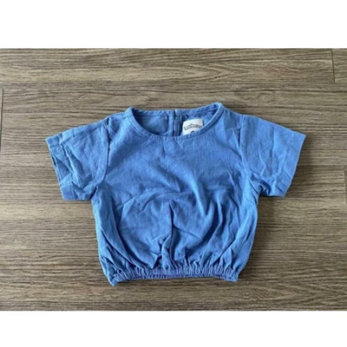BAJU KAOS LEE COOPER SIMPLY BLUE ANAK PEREMPUAN