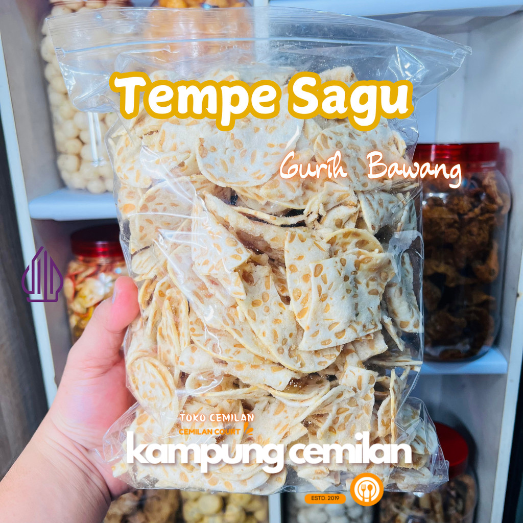 

KERIPIK KRIPIK TEMPE SAGU Spesial - 1 kg