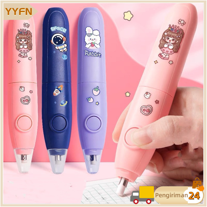 

READY Penghapus pensil otomatis / electric pencil eraser penghapus pensil elektrik