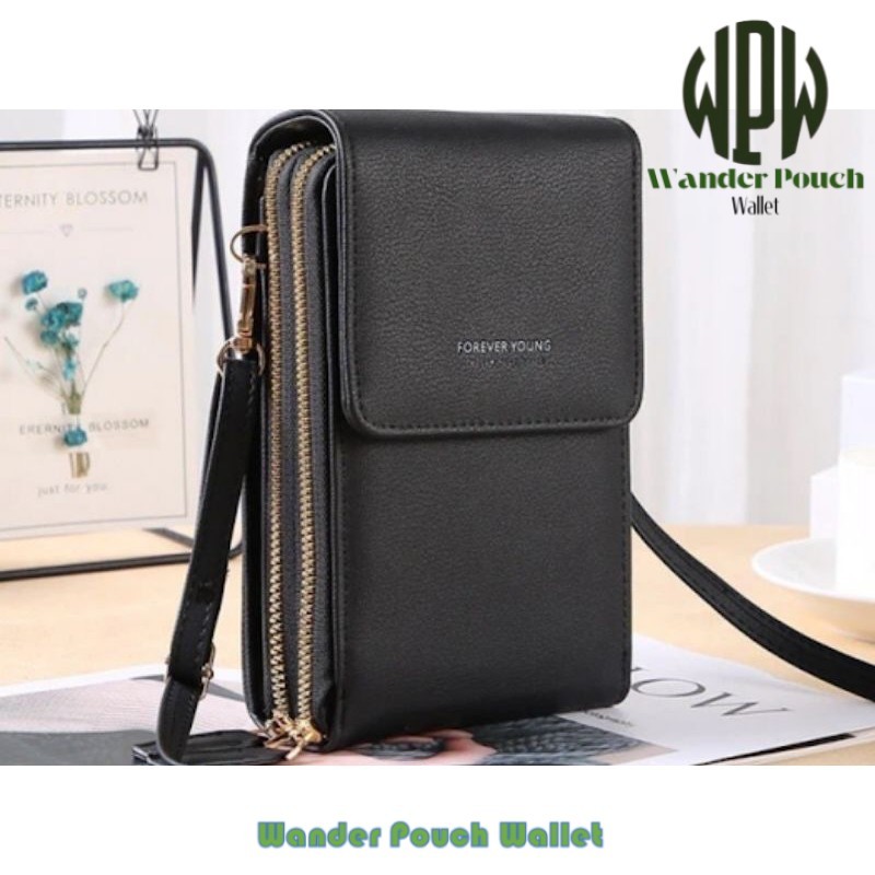 Tas Selempang Wanita Multifungsi Dompet HP Miniso