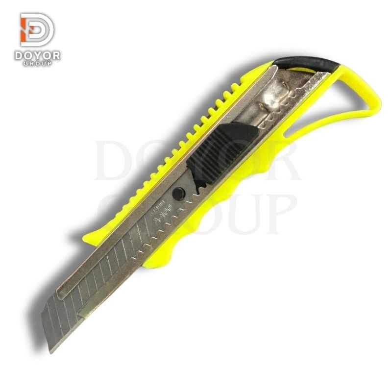 

6in1 Pisau Cutter 18mm multifungsi baja cuter besi stainless besar 10pc mata pisau cutter