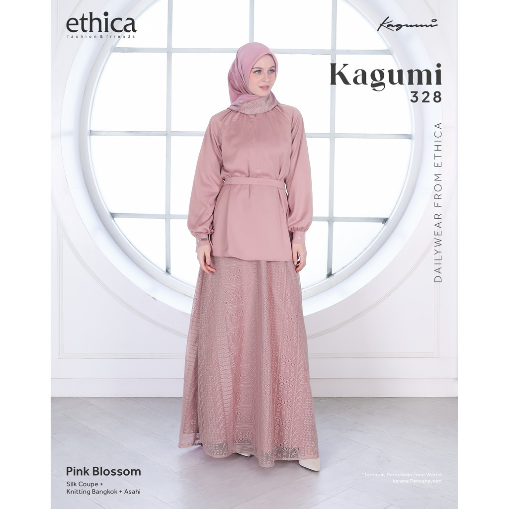 Ethica Set Rok Eksklusif Kagumi 338 Bahan Silk mix Knit Bangkok