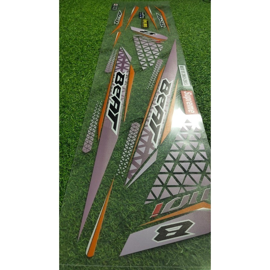 Stiker Beat Street 2016/2017/2018/2019 Variasi Polet Style | Striping Honda Beat Fi 2013/2014/2015 T