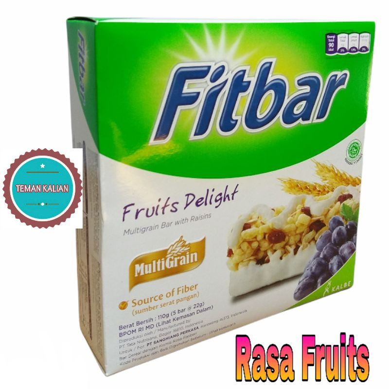 

FITBAR FRUITS 20gr 2 BOX ISI 10 PCS