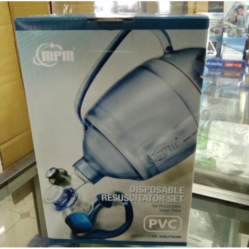 Ambubag MPM PVC / Ambubag Bayi Infant / Ambubag Anak Child / Ambubag Dewasa Adult