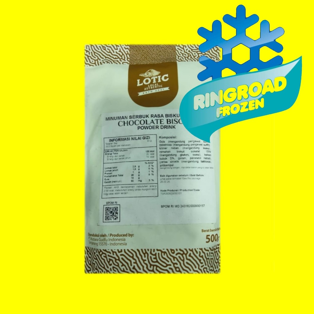 

LOTIC MANGO POWDER DRINK 500 GR